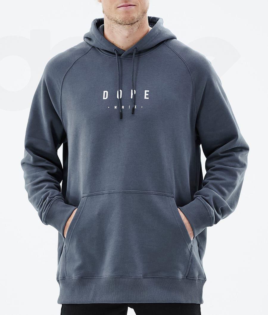 Sudadera Con Capucha Dope Common Peak Hombre Azules | ESPQ3002