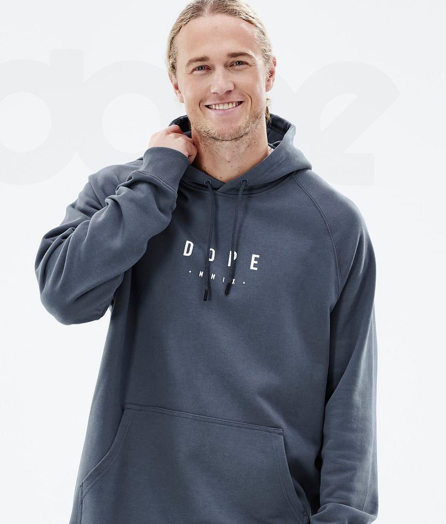 Sudadera Con Capucha Dope Common Peak Hombre Azules | ESPQ3002