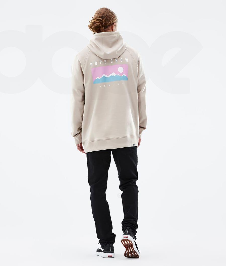 Sudadera Con Capucha Dope Common Range Hombre Marrones | ESTV3007