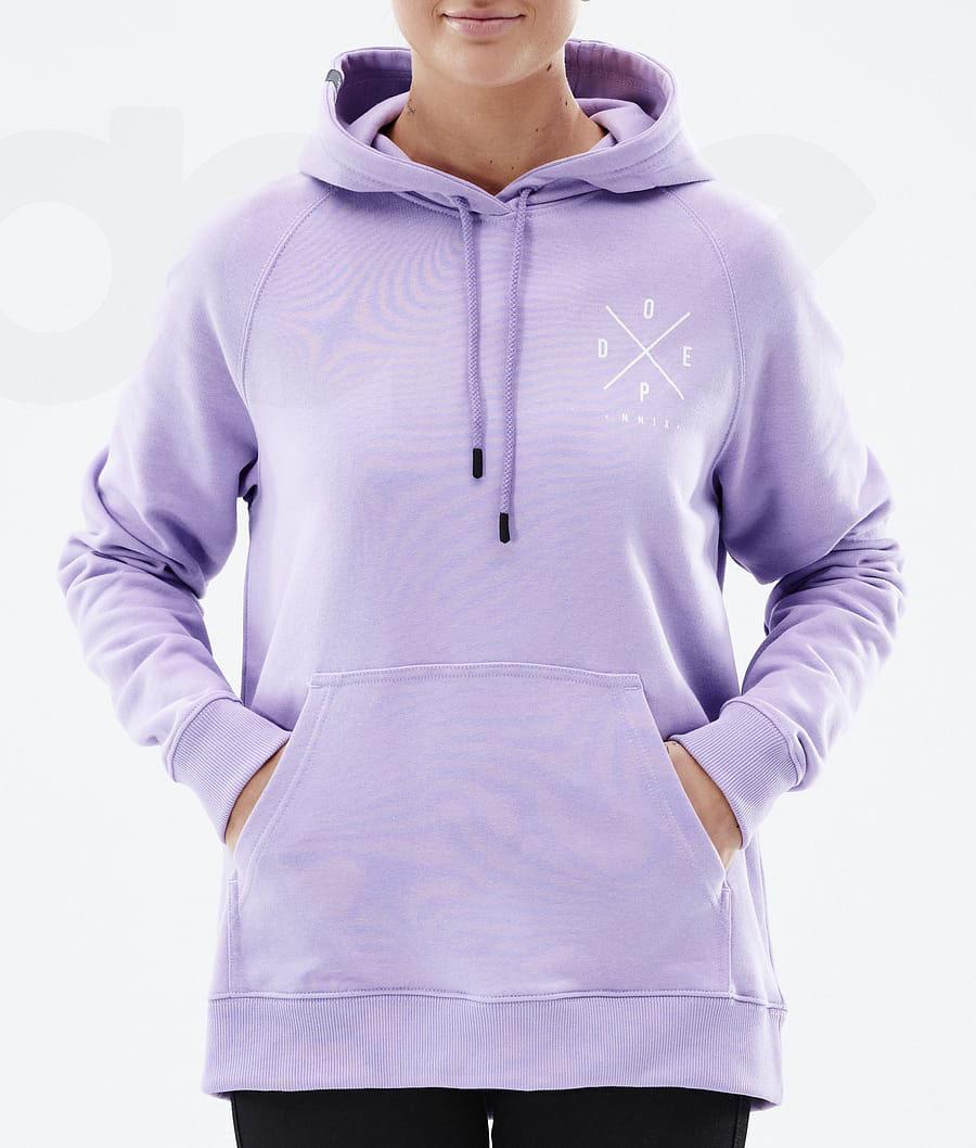 Sudadera Con Capucha Dope Common W 2X-Up Mujer Moradas | ESYU3830