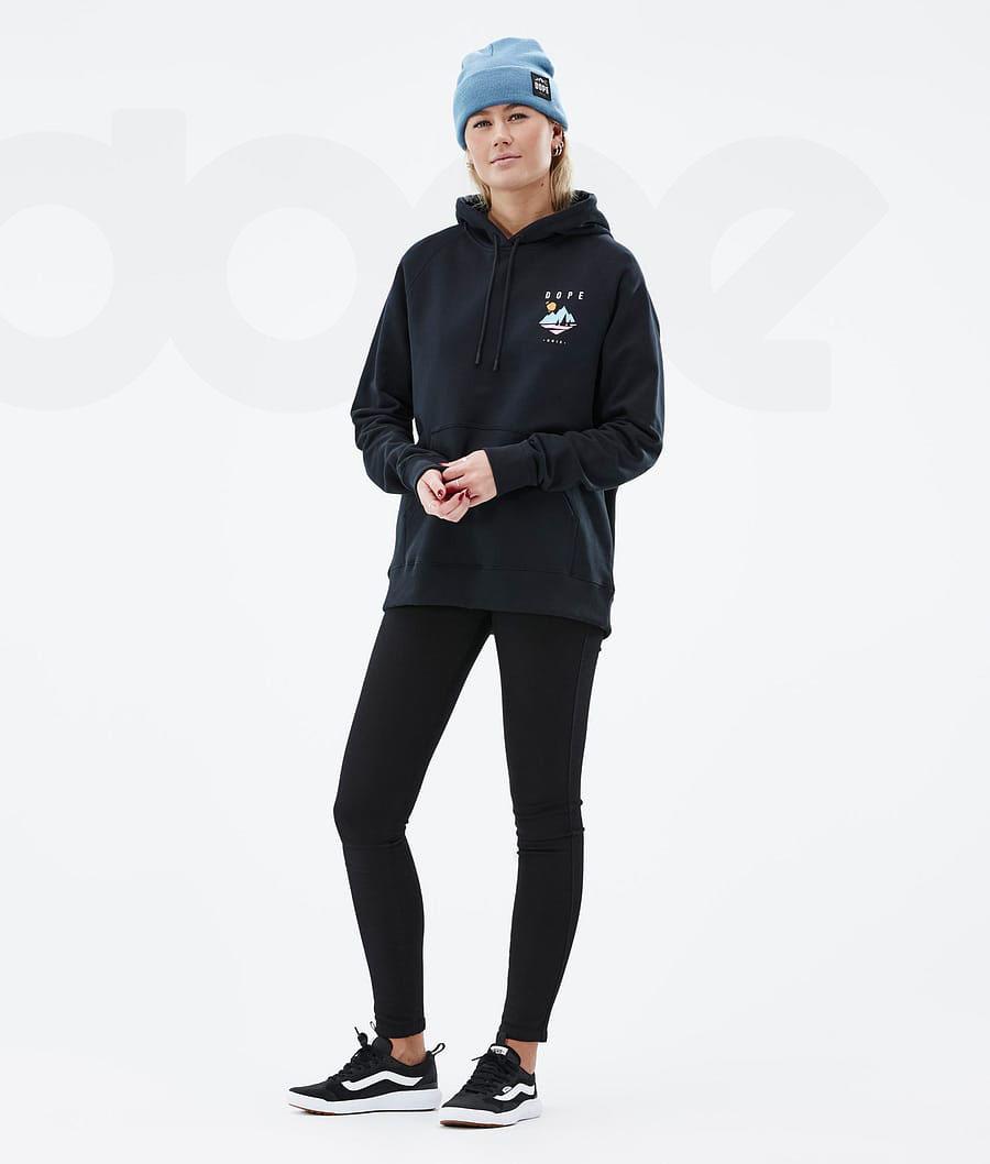 Sudadera Con Capucha Dope Common W Mujer Verde Negras | ESIS3828