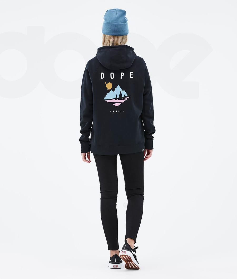 Sudadera Con Capucha Dope Common W Mujer Verde Negras | ESIS3828