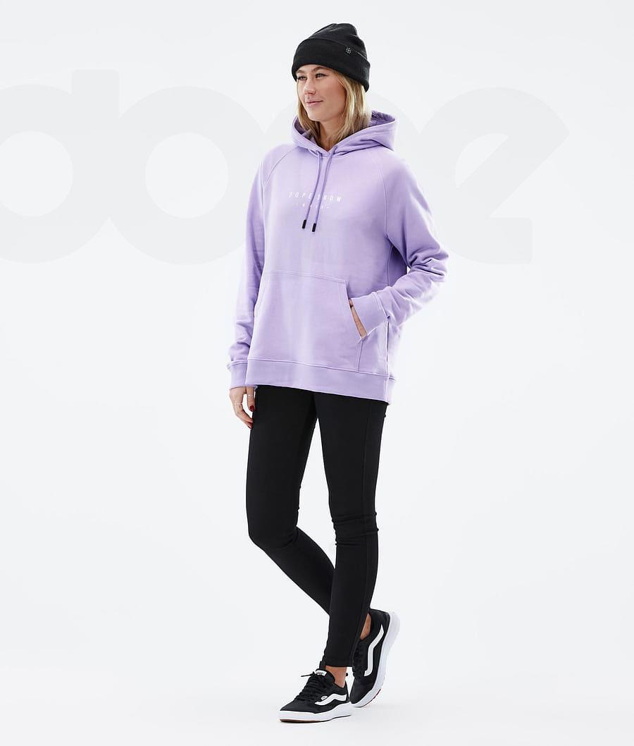 Sudadera Con Capucha Dope Common W Range Mujer Moradas | ESNB3837