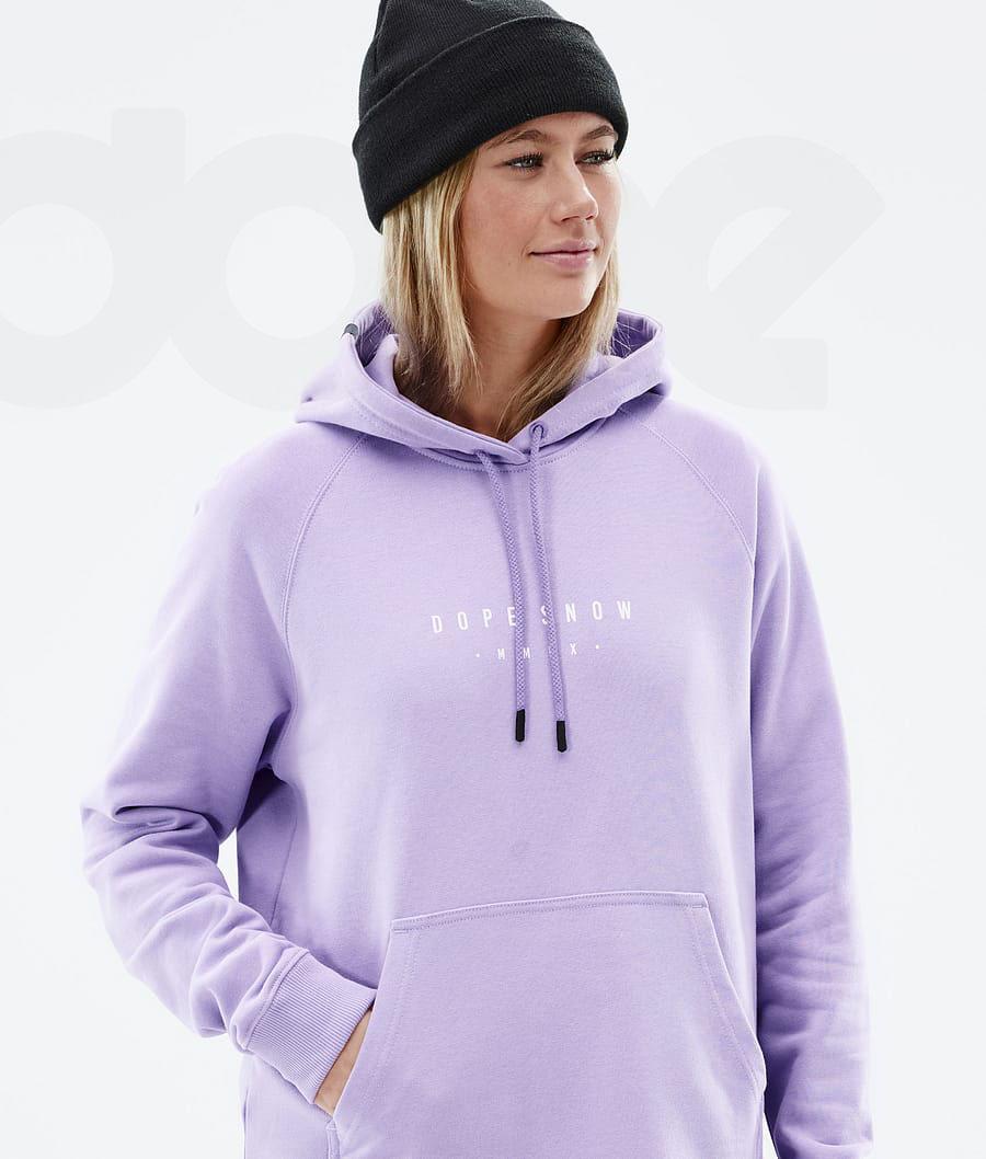 Sudadera Con Capucha Dope Common W Range Mujer Moradas | ESNB3837