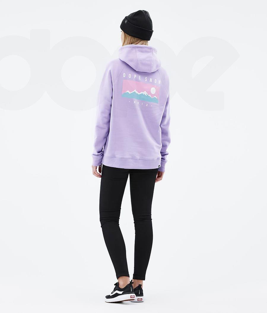 Sudadera Con Capucha Dope Common W Range Mujer Moradas | ESNB3837