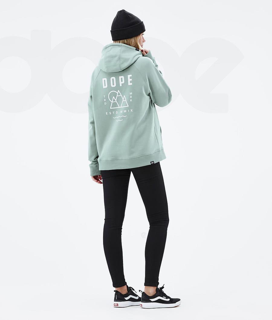 Sudadera Con Capucha Dope Common W Summit Mujer Verde | ESFM3840