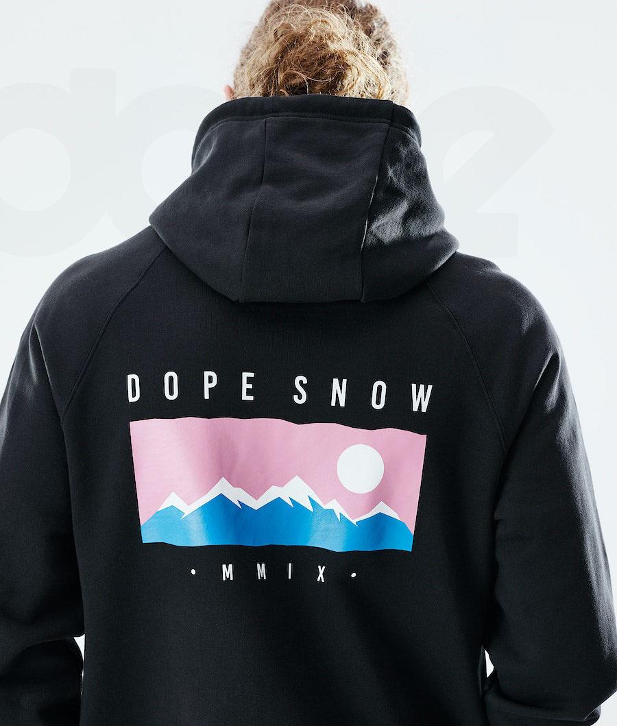 Sudadera Con Capucha Dope Daily Range Hombre Negras | ESXF3017