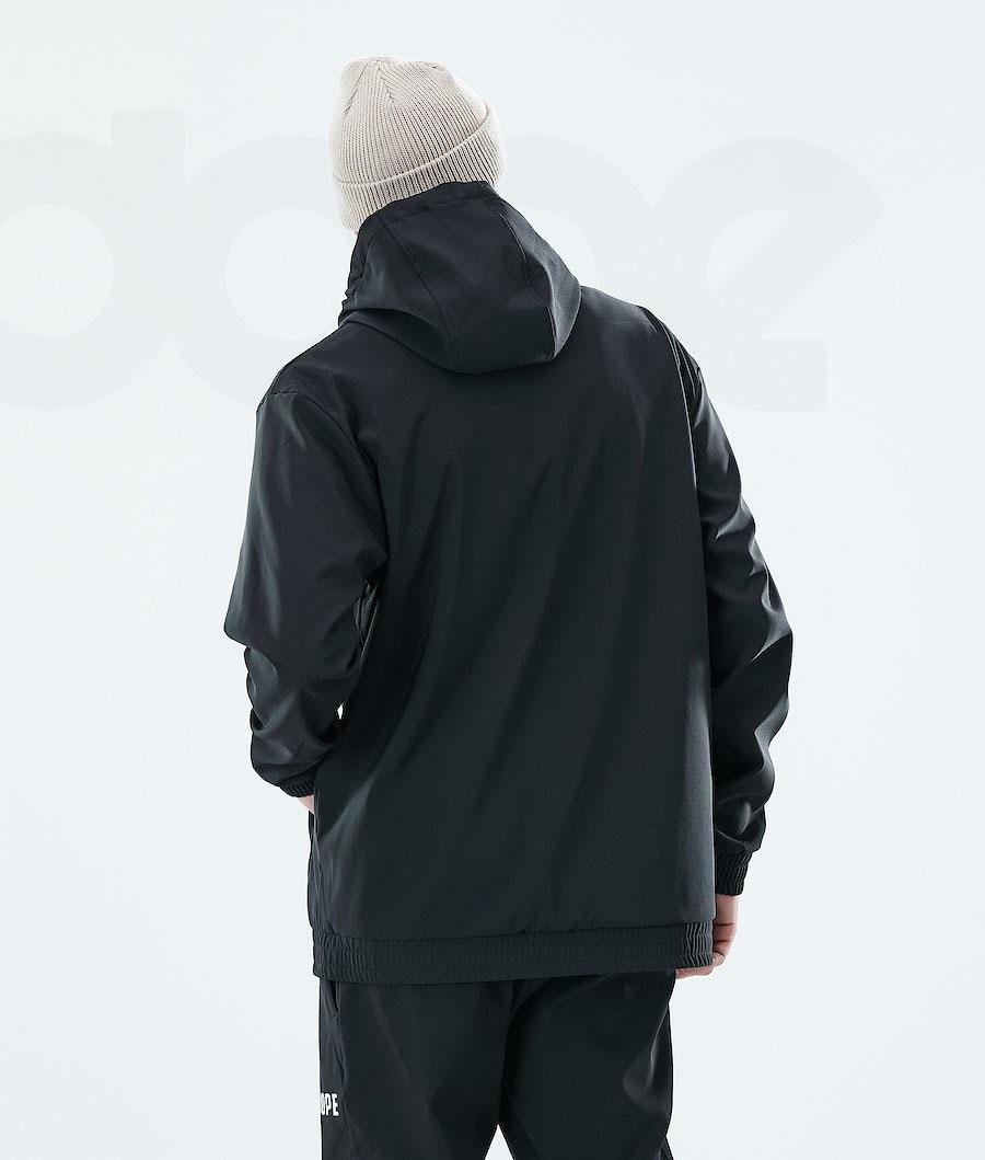 Sudadera Con Capucha Dope Flight Full Zip Hombre Negras | ESGL3023